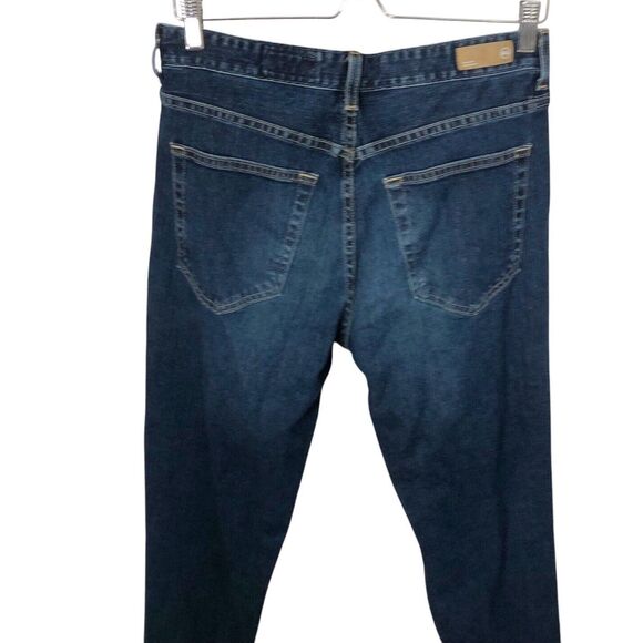 Ag Adriano Goldschmied 32R Alexxis High Rise Vintage Slim Jeans Button Fly Blue - Picture 8 of 12